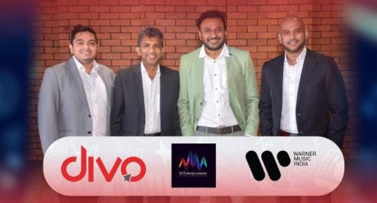M Entertainments & Divo/Warner Music India Partner